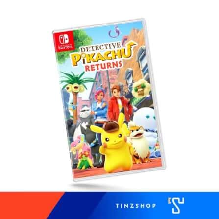 แผ่นเกม Nintendo Switch  Detective Pikachu Returns ภาษาอังกฤษ _1